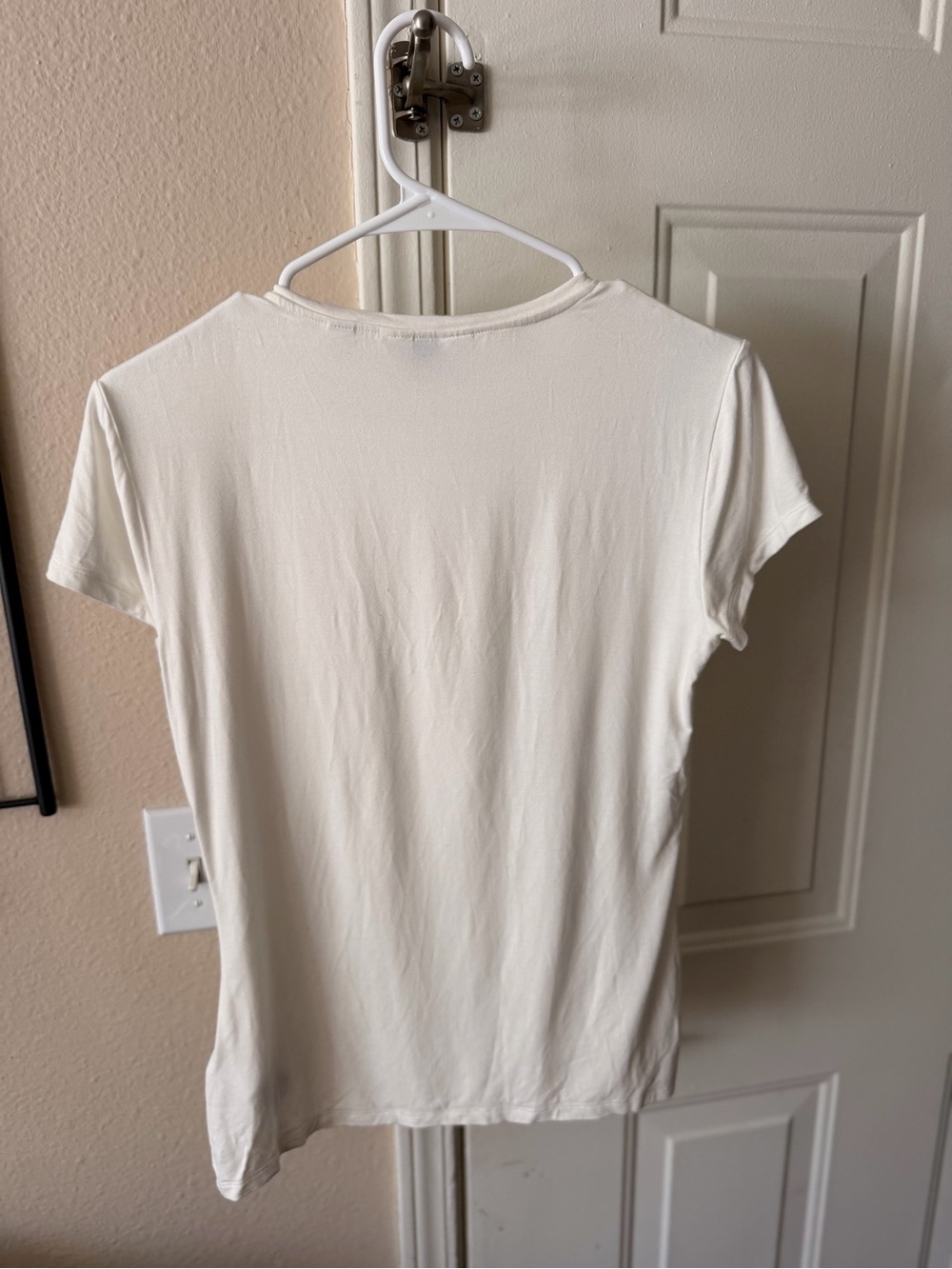 Ted Baker White Ruffle-Trim Tee - Picture 2 of 8